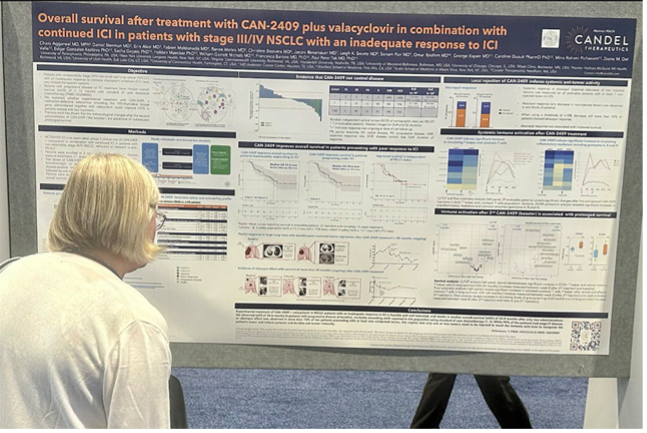 Data from a clinical trial funded by Candel Therapeutics presented at ASCO 